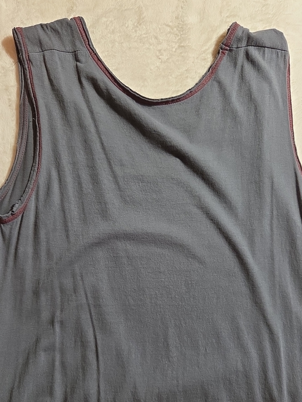 NATURAL LIFE Hangout Dress Charcoal Gray Size M - Picture 7 of 7